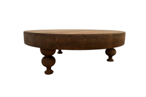 Dekoratif Ahşap Özel Tasarım Ayaklı Sunumluk