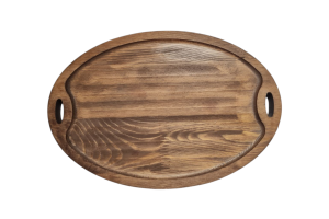 Dekoratif Ahşap Sunum Tepsisi/Tabağı